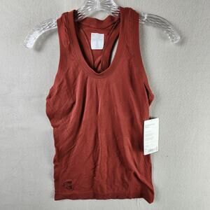 Athleta Momentum Seamless Tank Top Women’s Size XS Rust